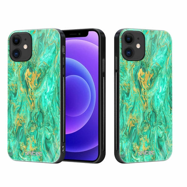 iPhone 12 Mini unitec suojakuori 2 Aqua Mint