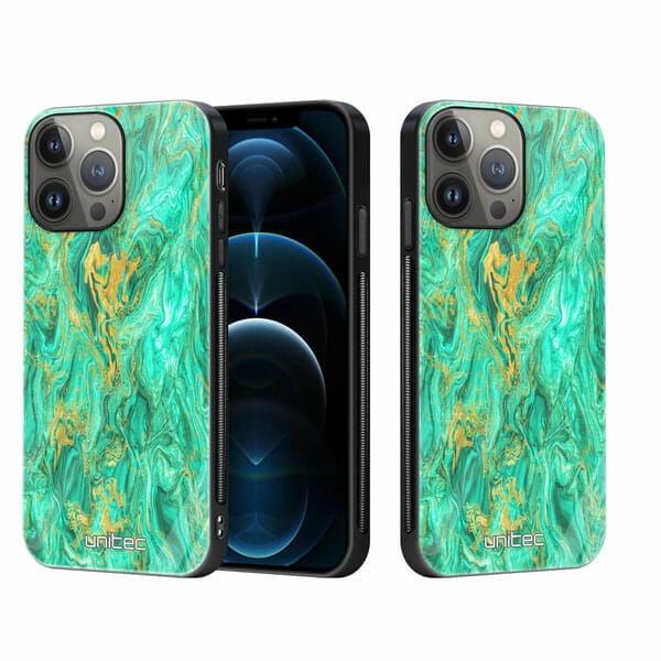 iPhone 12 Pro Max unitec suojakuori 2 Aqua Mint
