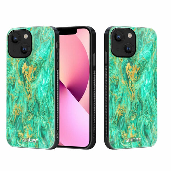 iPhone 13 Mini unitec suojakuori 2 Aqua Mint