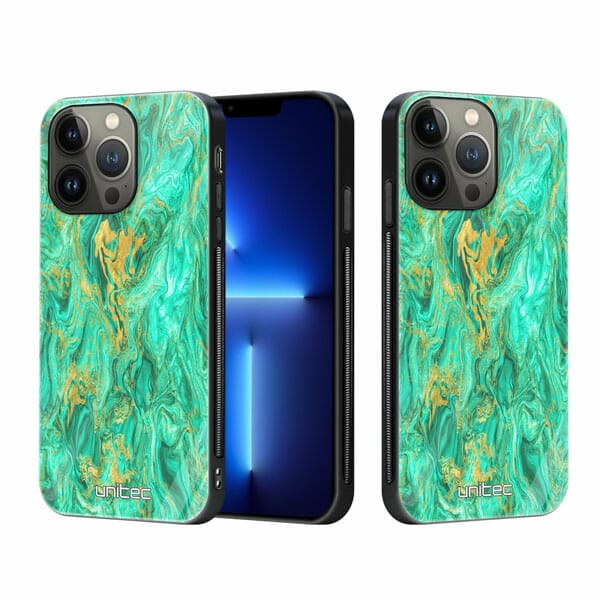 iPhone 13 Pro Max unitec suojakuori 2 Aqua Mint