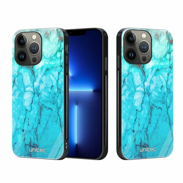 iPhone 13 Pro Max unitec suojakuori 2 Icy Marble