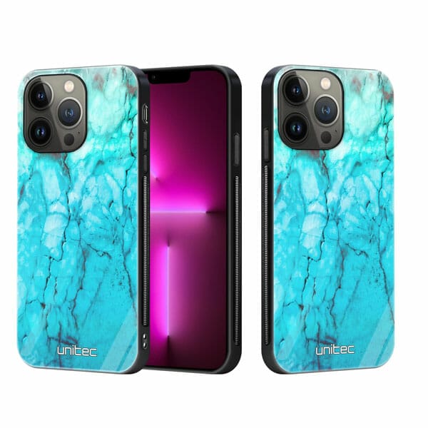 iPhone 13 Pro unitec suojakuori 2 Icy Marble