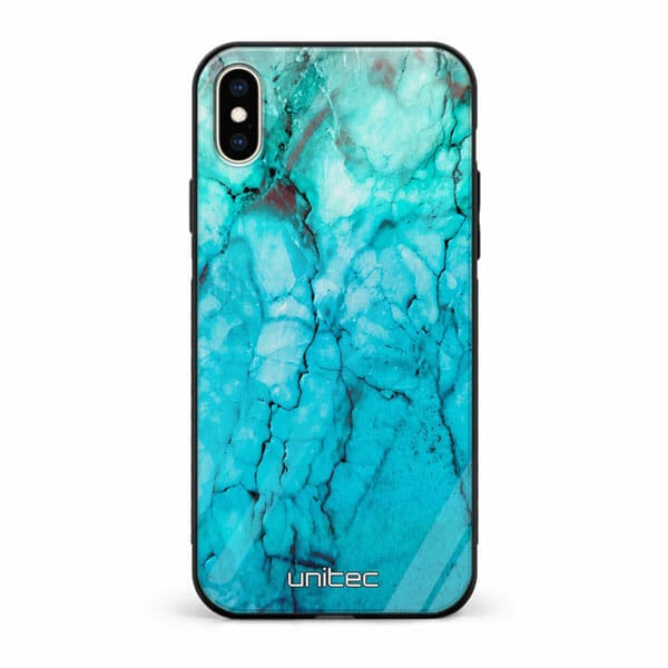 iPhone X unitec suojakuori Icy Marble