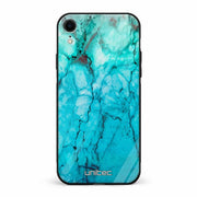 iPhone XR unitec suojakuori Icy Marble