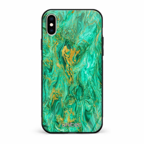 iPhone XS unitec suojakuori Aqua Mint