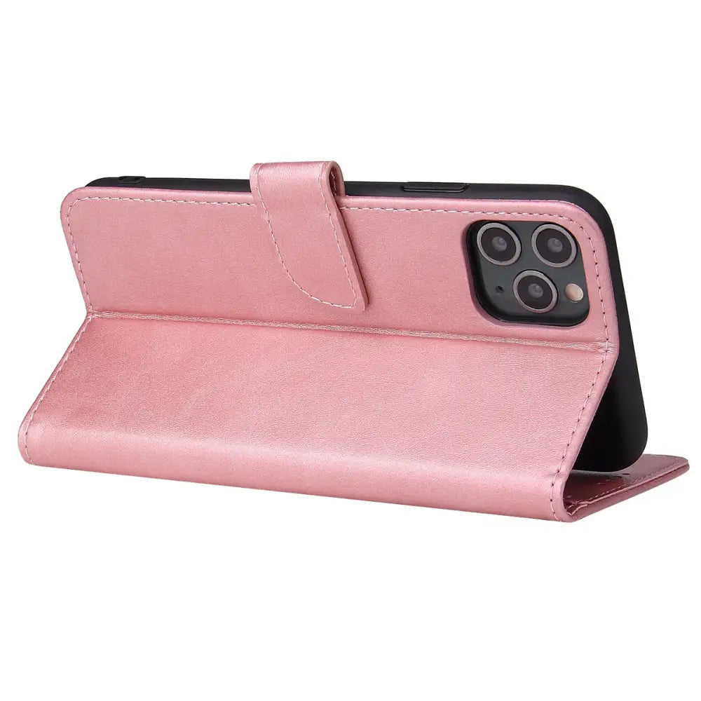 iPhone 11 Lompakko suojakotelo Ruusukulta