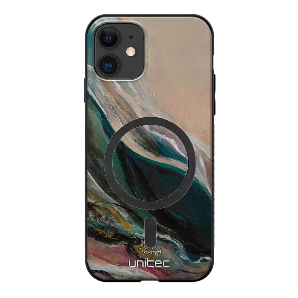 iPhone 11 modern art suojakuoret - Nudge - Noora Kämppi
