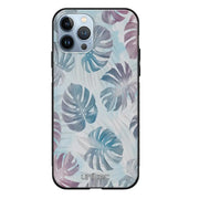 iPhone 11 Pro kukka suojakuoret - Monstera Texture - Ei