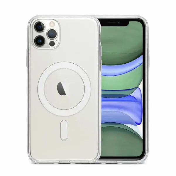 iPhone 11 Pro MagSafe suojakuori Läpinäkyvä