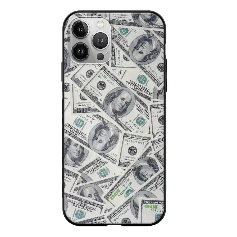 iPhone 11 Pro Max seteli suojakuoret - Dollarit - Ei