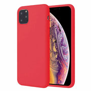 iPhone 11 Silikonikuori Punainen
