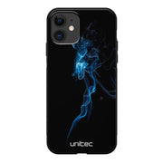 iPhone 11 suojakuoret - Blue Smoke On Black - Ei