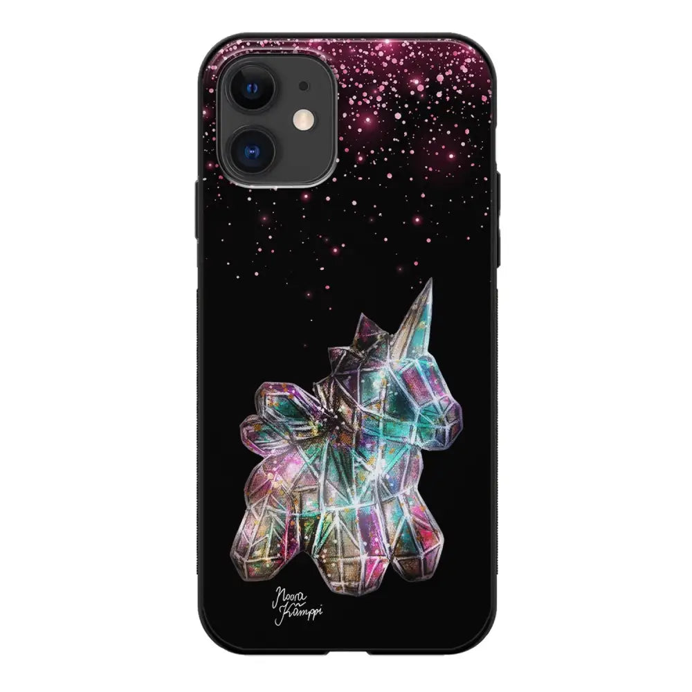 iPhone 11 unicorn suojakuoret - Pinkki - Noora Kämppi - Ei