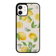 iPhone 12 hedelmä suojakuoret - Lemon - Ei