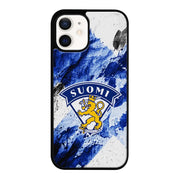 iPhone 12 Mini jääkiekko suojakuoret - Leijonat - Ei