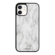 iPhone 12 Mini marmori suojakuoret - White Marble - Ei