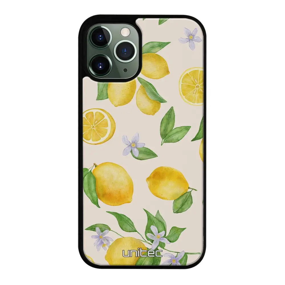 iPhone 12 Pro hedelmä suojakuoret - Lemon - Ei