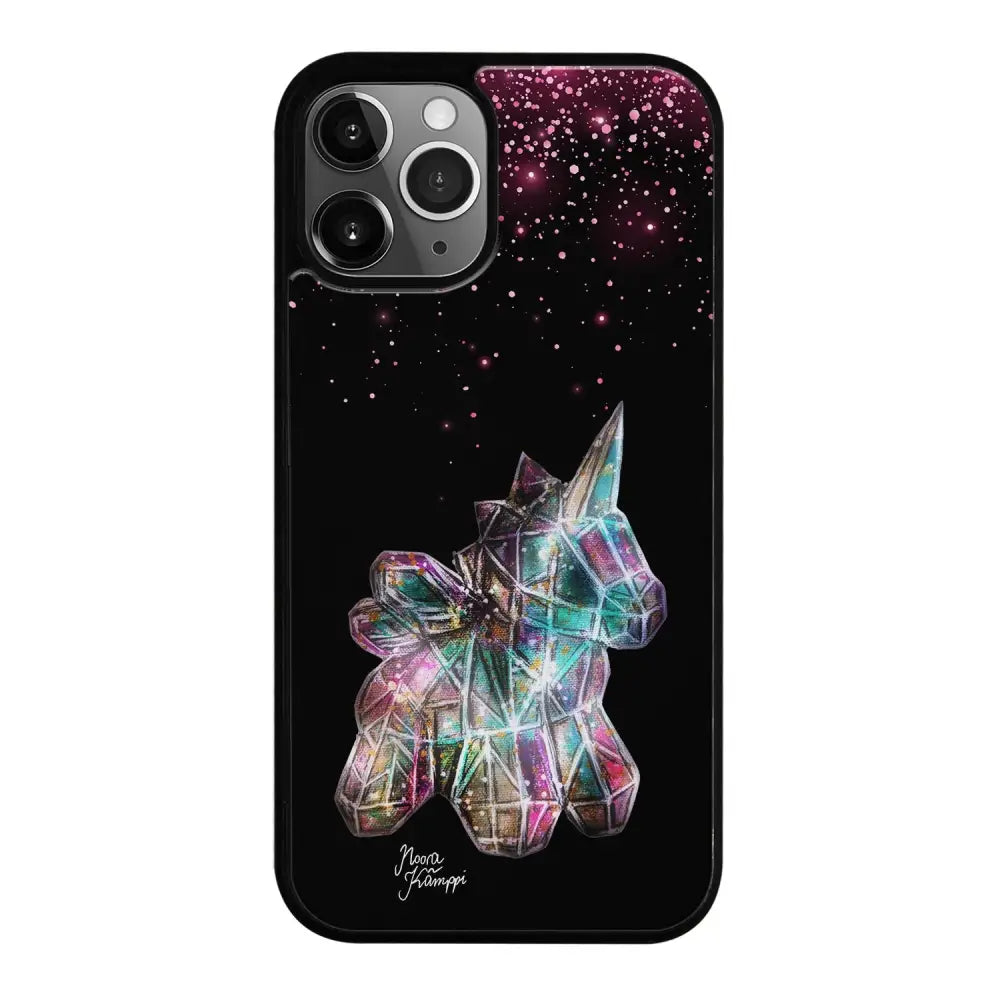 iPhone 12 Pro Max unicorn suojakuoret - Pinkki - Noora Kämppi - Ei