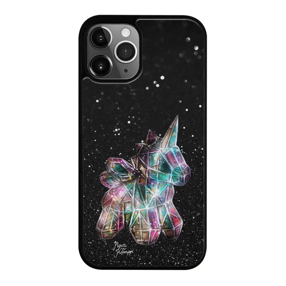 iPhone 12 Pro Max unicorn suojakuoret - Valkoinen - Noora Kämppi - Ei