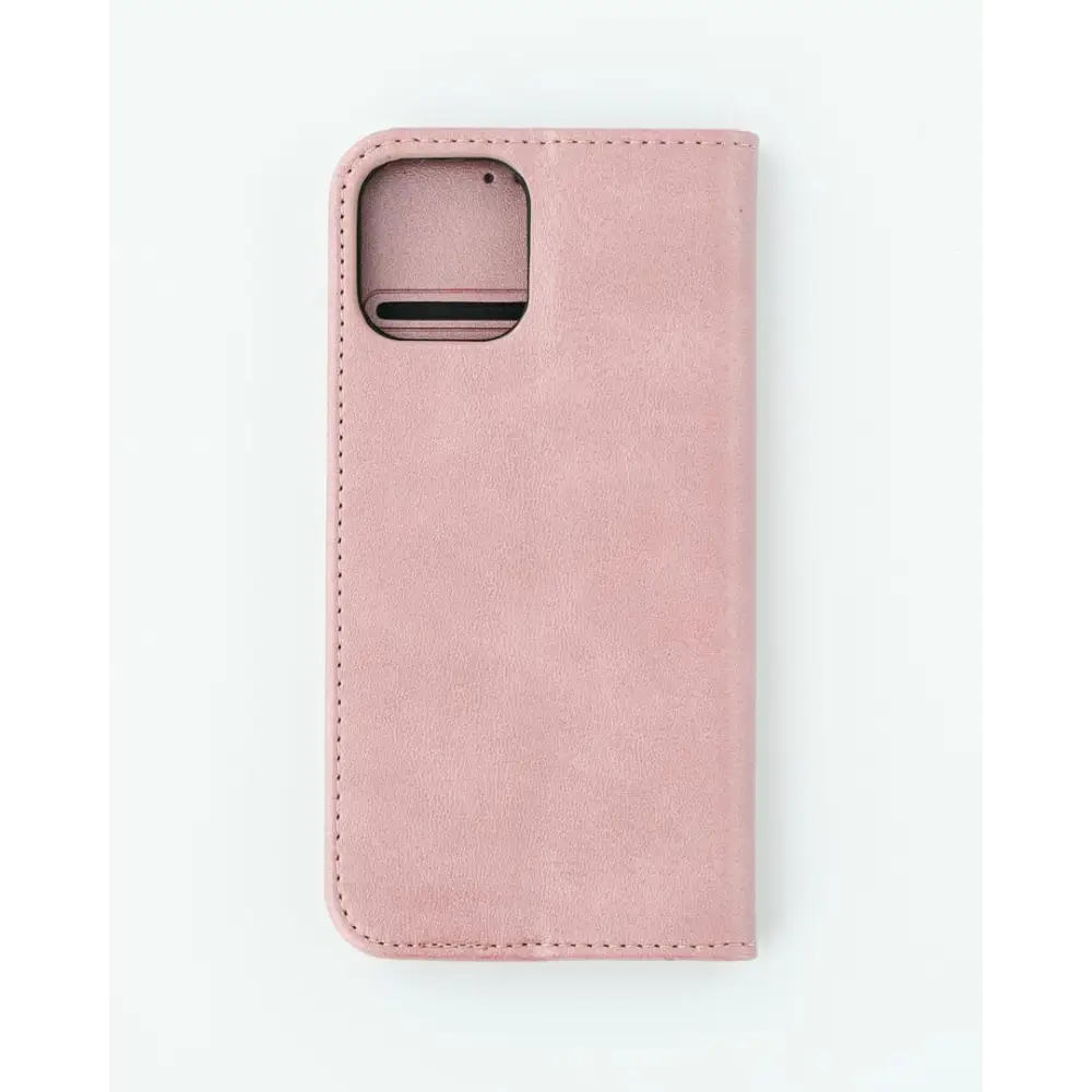 iPhone 12 Pro Max Unitec Lompakko Suojakotelo - Ruusukulta