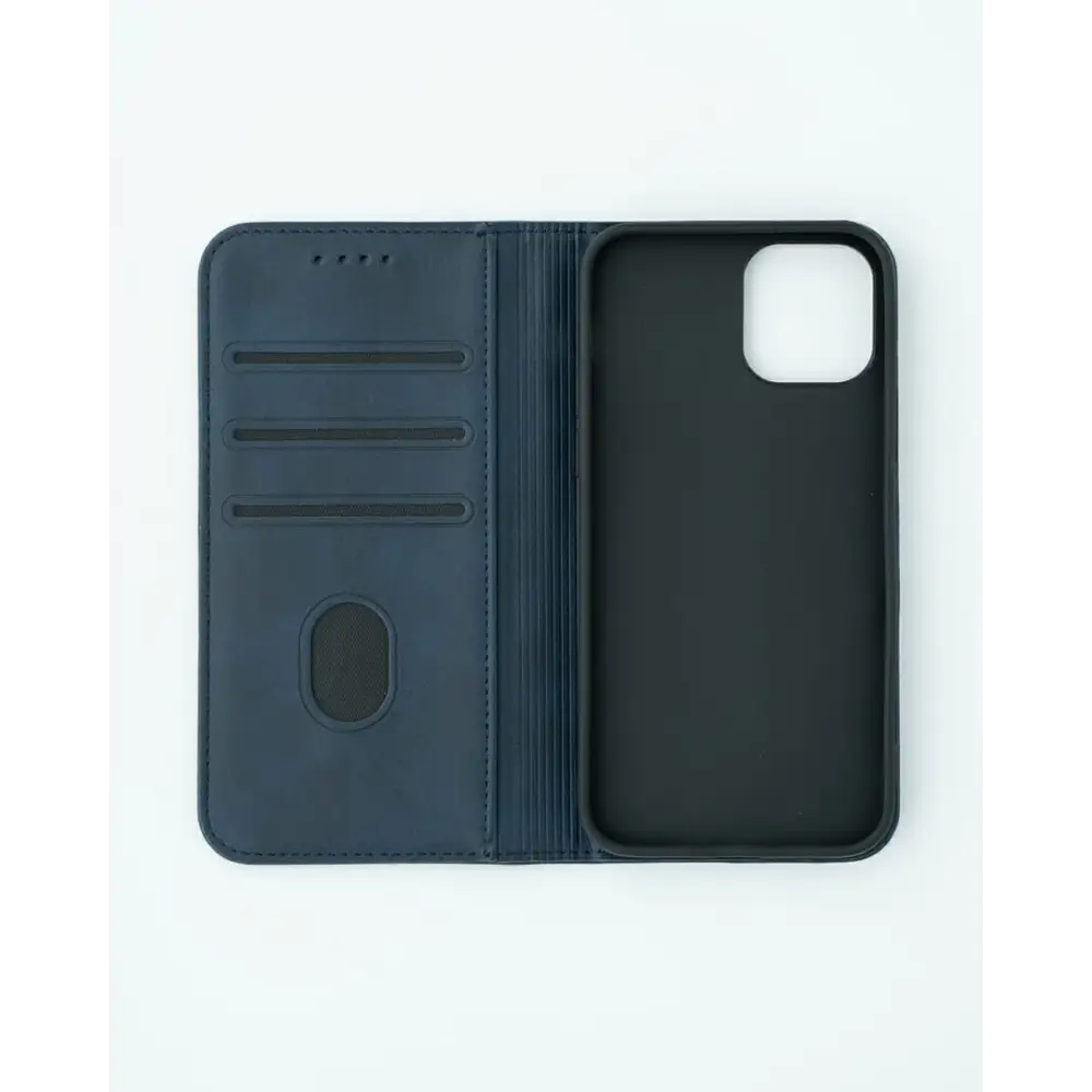 iPhone 12 Pro Max Unitec Lompakko Suojakotelo - Sininen