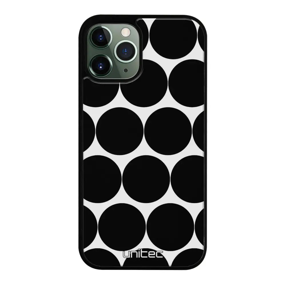 iPhone 12 Pro pallo suojakuoret - Musta Pallo - Ei