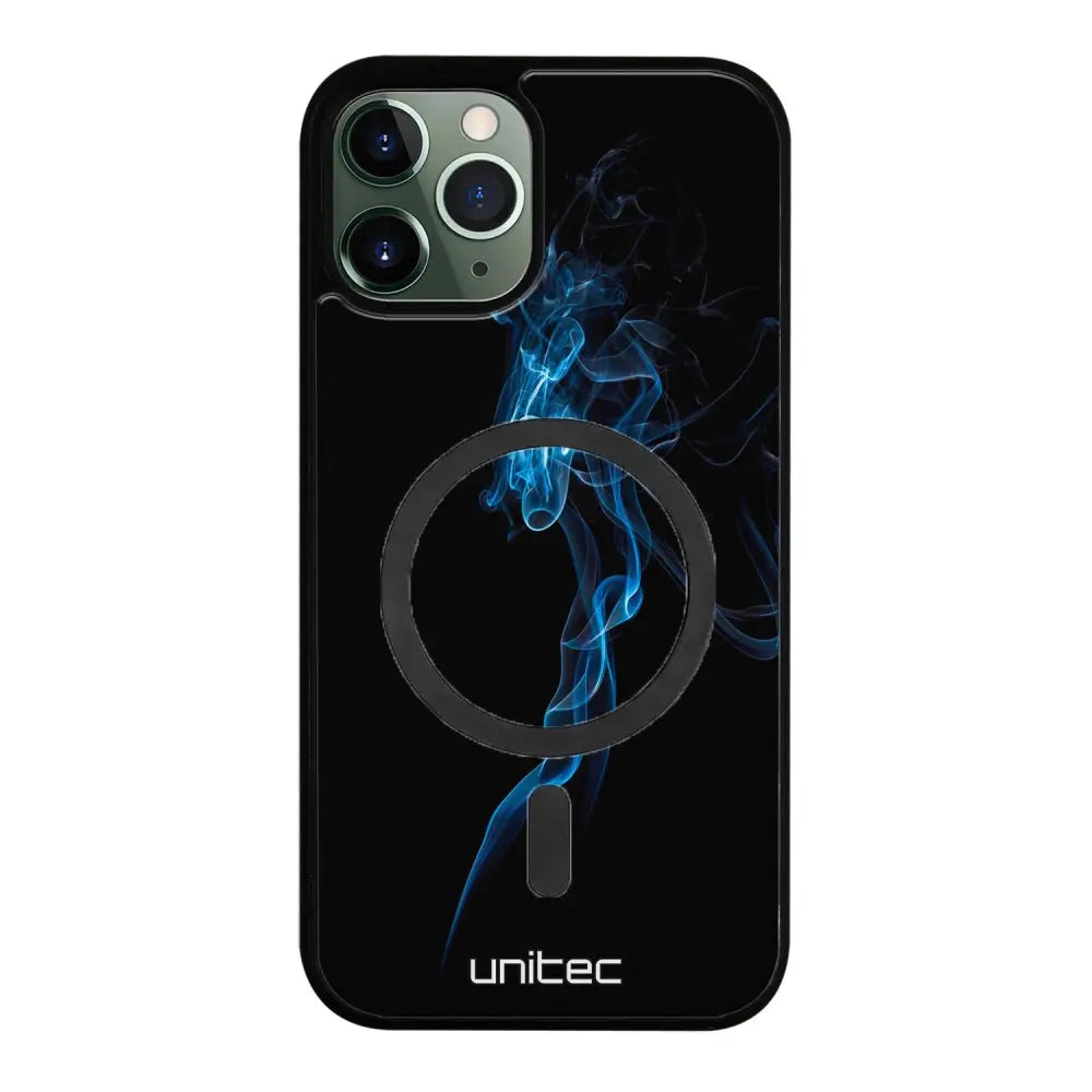 iPhone 12 Pro suojakuoret - Blue Smoke On Black