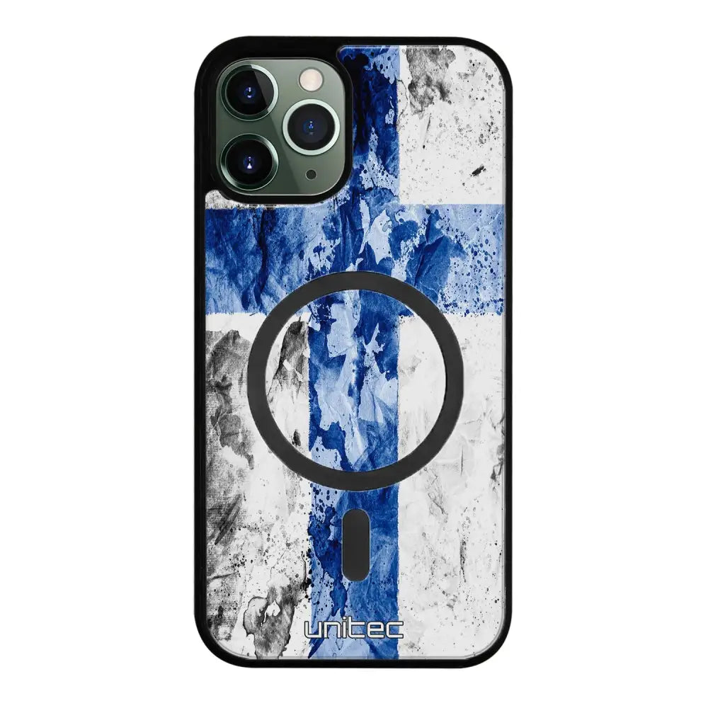 iPhone 12 Pro suojakuoret - Painted Finnish Flag