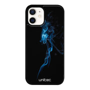 iPhone 12 suojakuoret - Blue Smoke On Black - Ei
