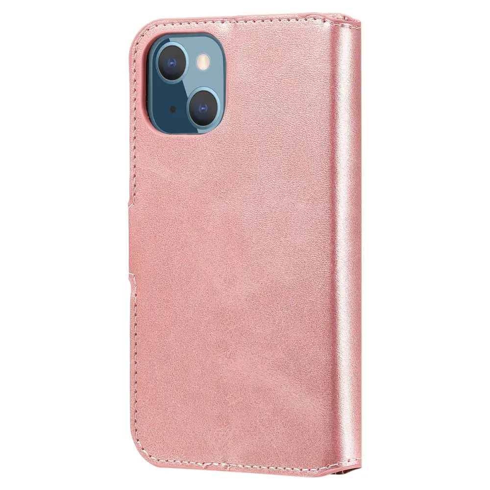 iPhone 13 Mini Lompakko Suojakotelo Ruusukulta