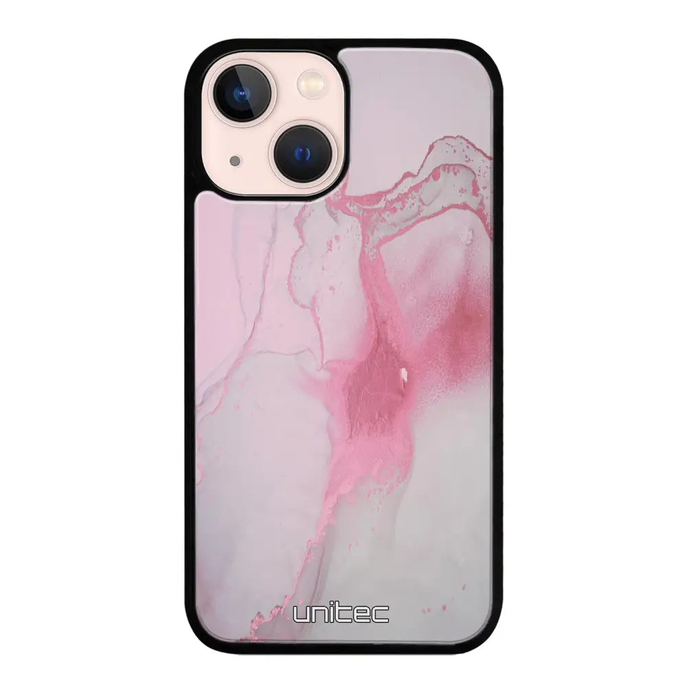 iPhone 13 Mini marmori suojakuoret - Pink Pok Rie - Ei