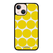 iPhone 13 Mini pallo suojakuoret - Keltainen Pallo - Ei