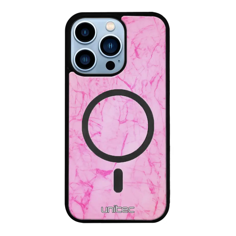 iPhone 13 Pro Max marmori suojakuoret - Light Pink Marble