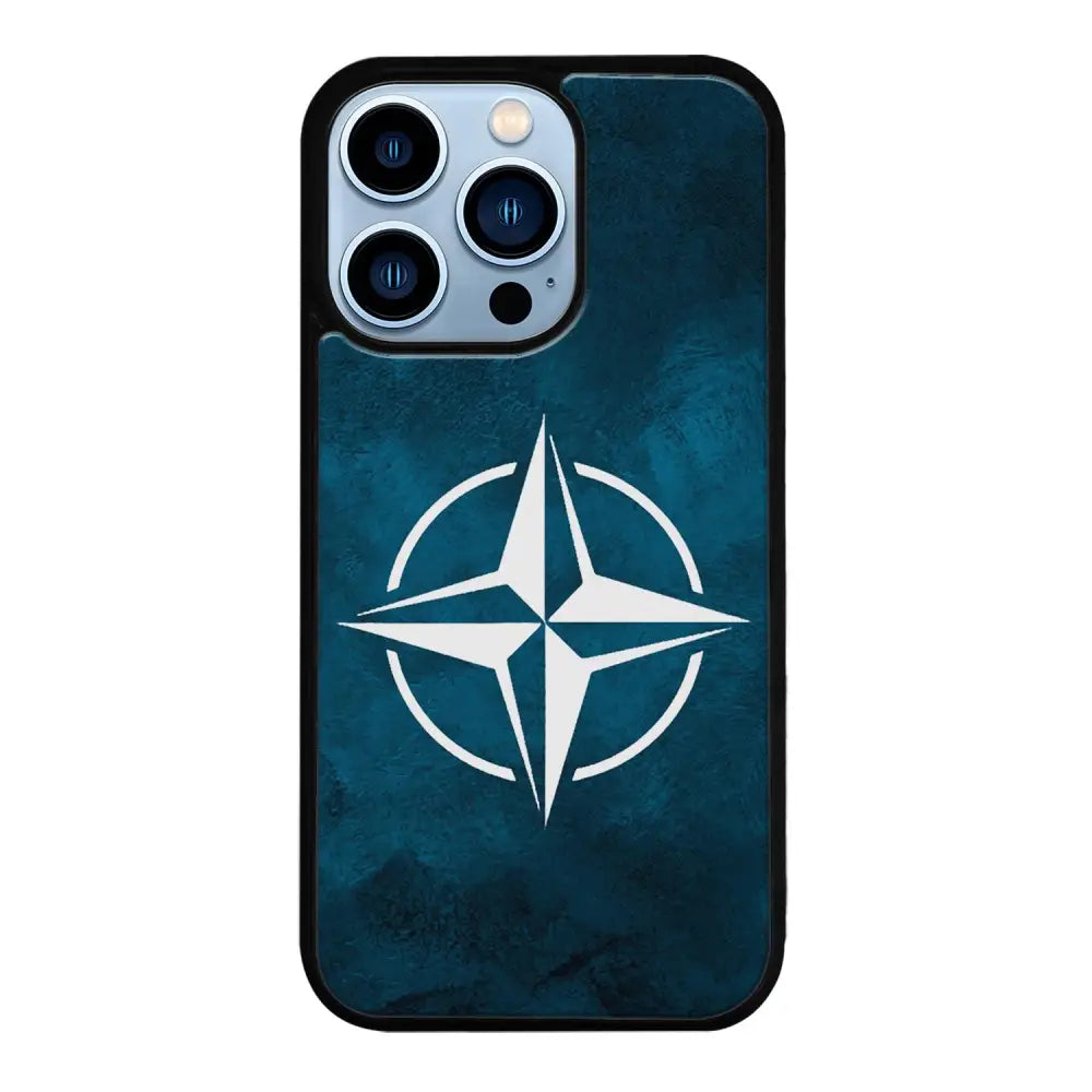 iPhone 13 Pro Max nato suojakuoret - Sininen - Ei
