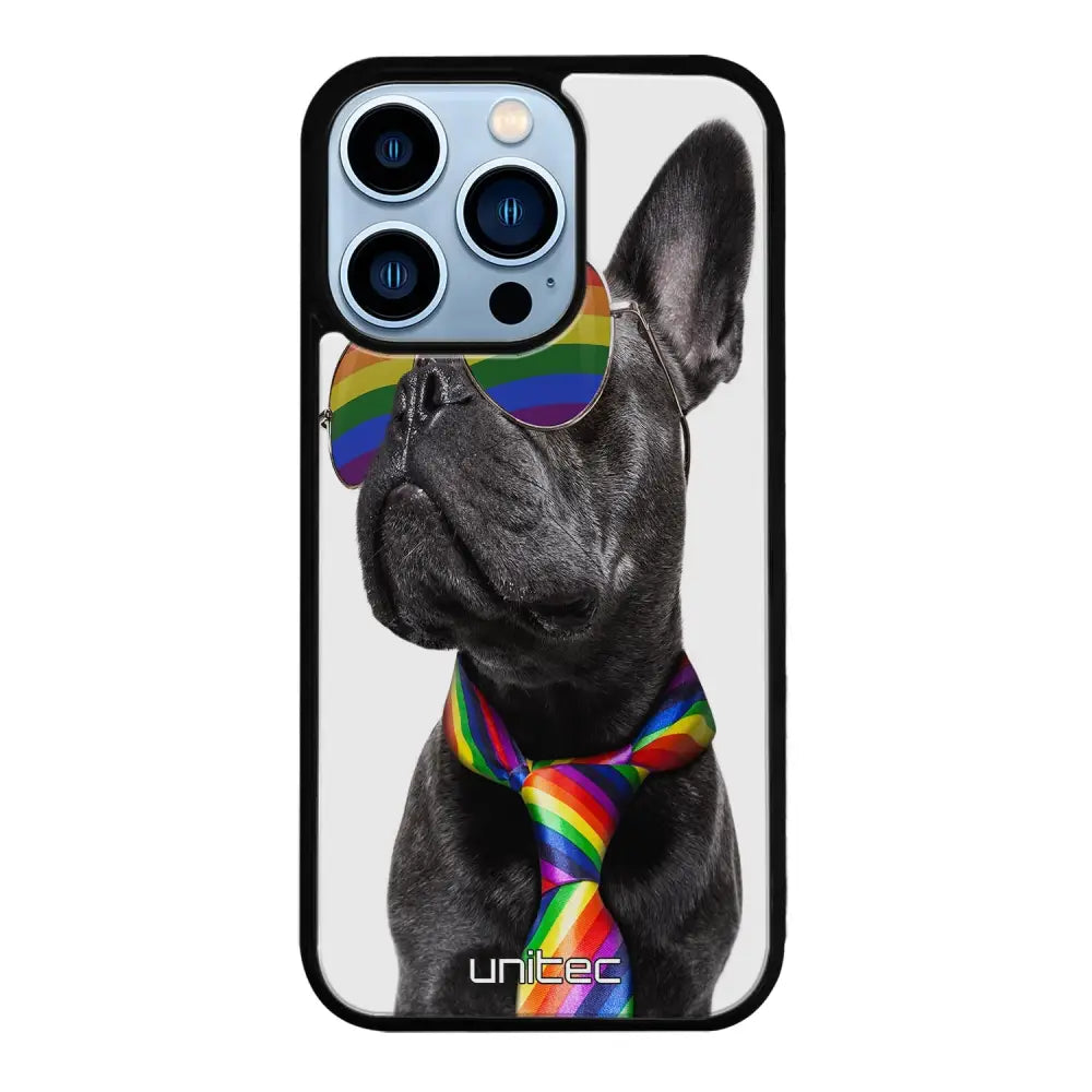 iPhone 13 Pro Max pride suojakuoret - Pride Dog - Ei