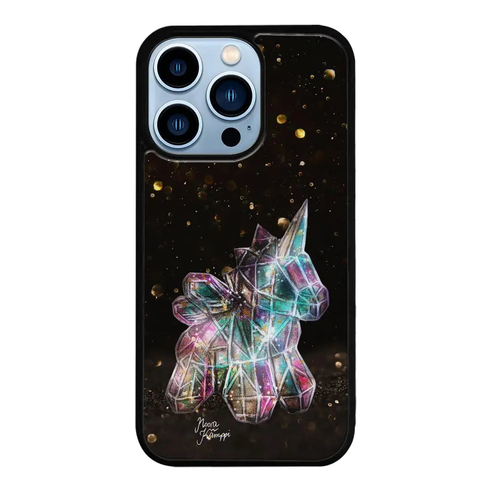 iPhone 13 Pro Max unicorn suojakuoret - Kulta - Noora Kämppi - Ei