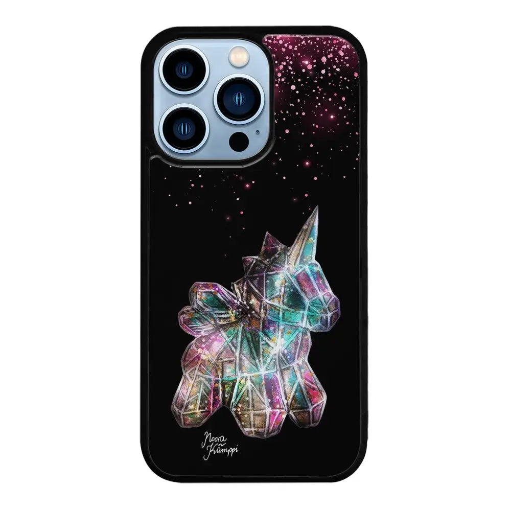 iPhone 13 Pro Max unicorn suojakuoret - Pinkki - Noora Kämppi - Ei