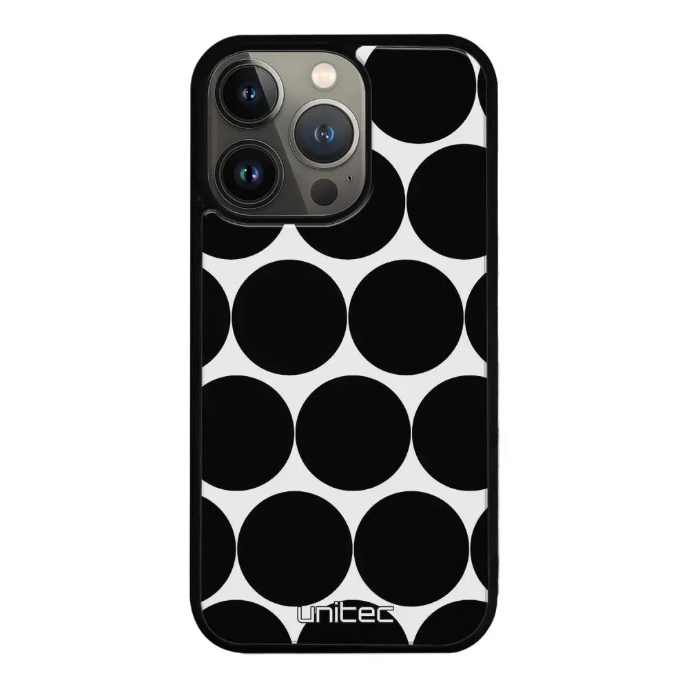 iPhone 13 Pro pallo suojakuoret - Musta Pallo - Ei