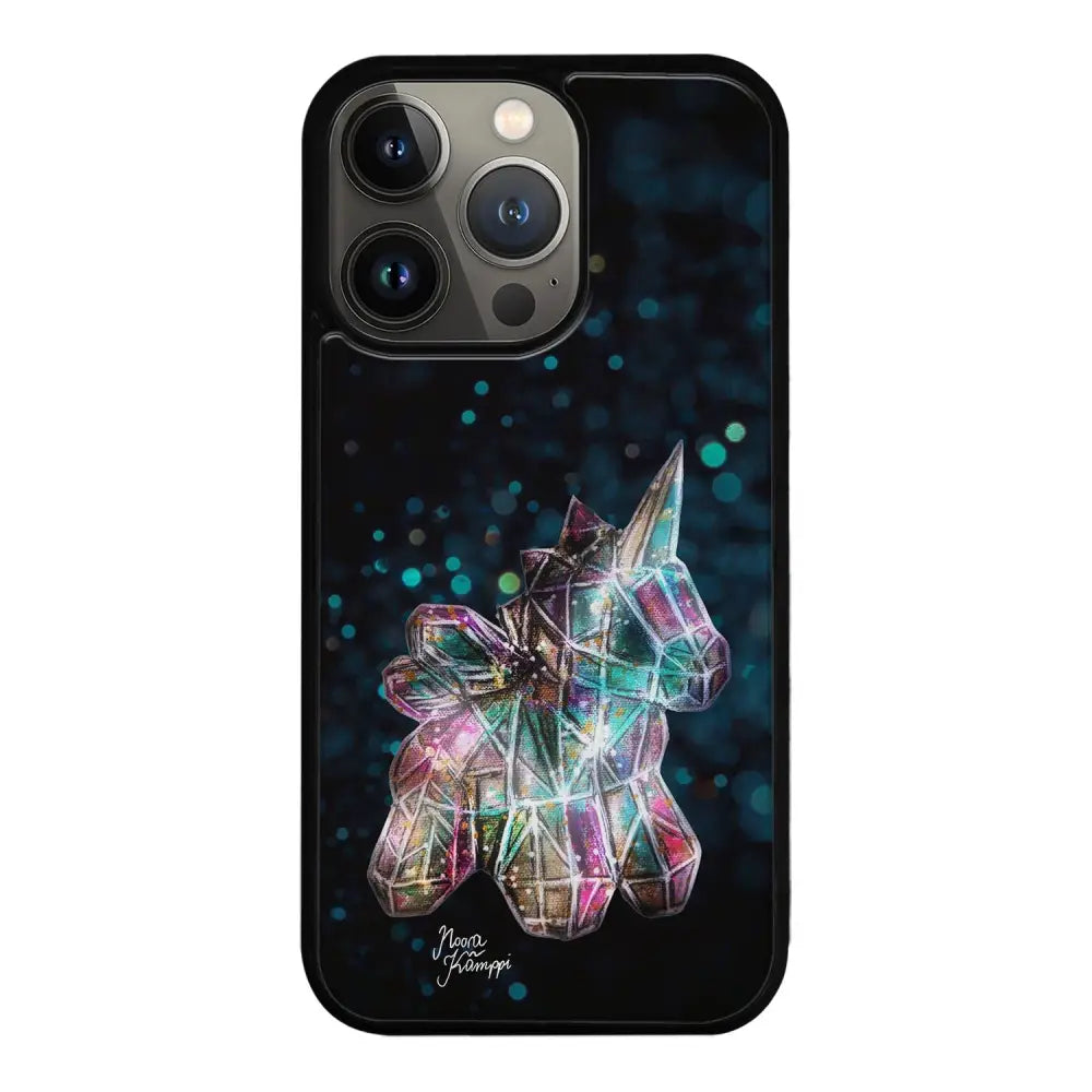 iPhone 13 Pro unicorn suojakuoret - Sininen - Noora Kämppi - Ei