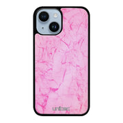 iPhone 14 marmori suojakuoret - Light Pink Marble - Ei