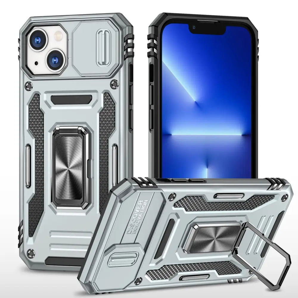 iPhone 14 Plus Armor suojakuori - Harmaa