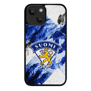 iPhone 14 Plus jääkiekko suojakuoret - Leijonat - Ei