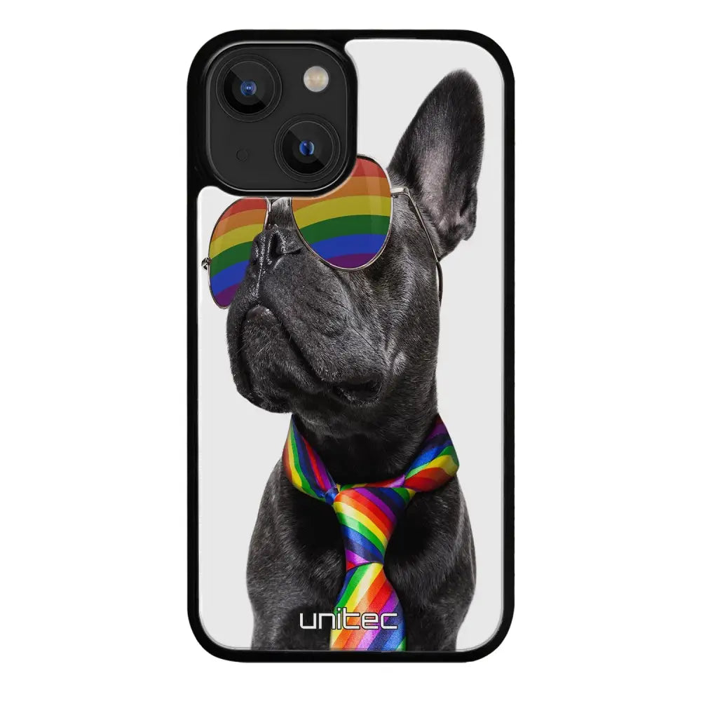 iPhone 14 Plus pride suojakuoret - Pride Dog - Ei