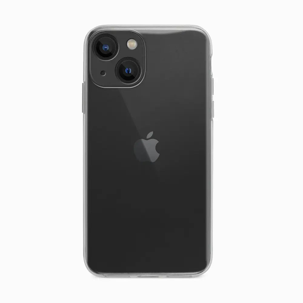 iPhone 14 Plus Silikonikuori - Läpinäkyvä