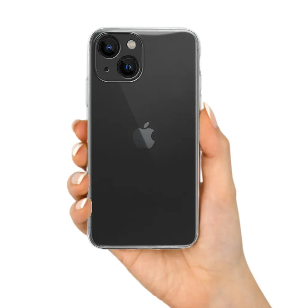 iPhone 14 Plus Silikonikuori - Läpinäkyvä