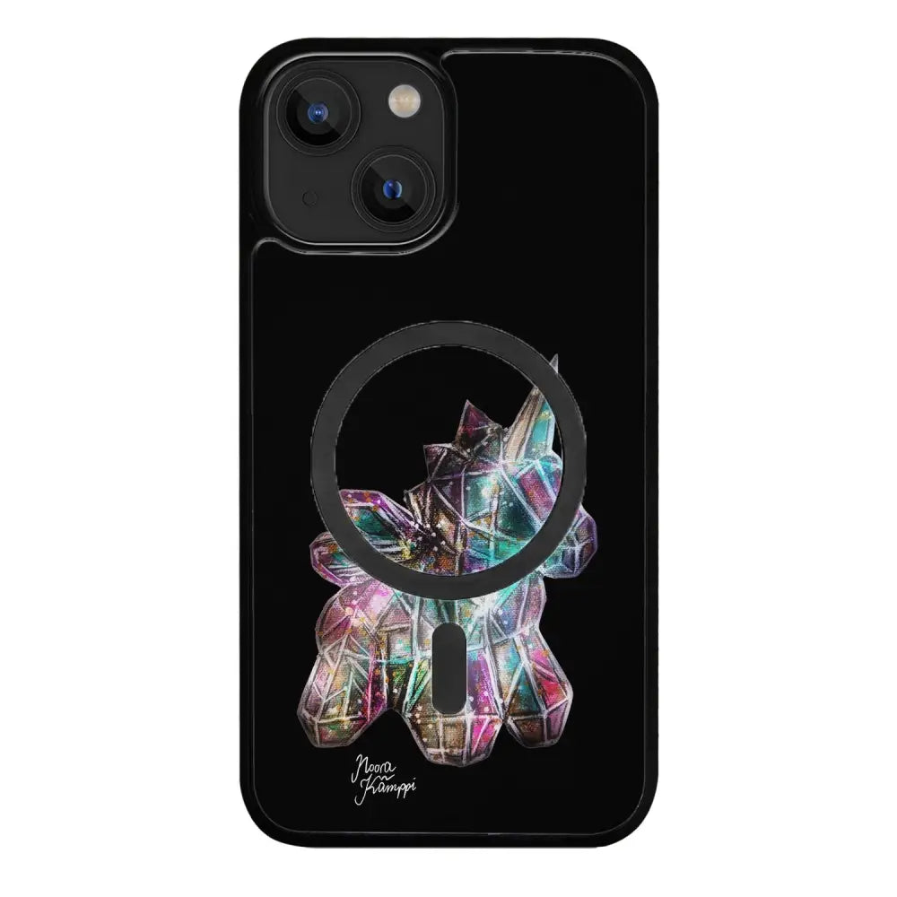 iPhone 14 Plus unicorn suojakuoret - Musta - Noora Kämppi