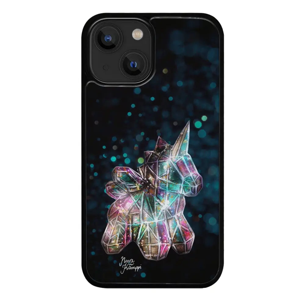 iPhone 14 Plus unicorn suojakuoret - Sininen - Noora Kämppi - Ei