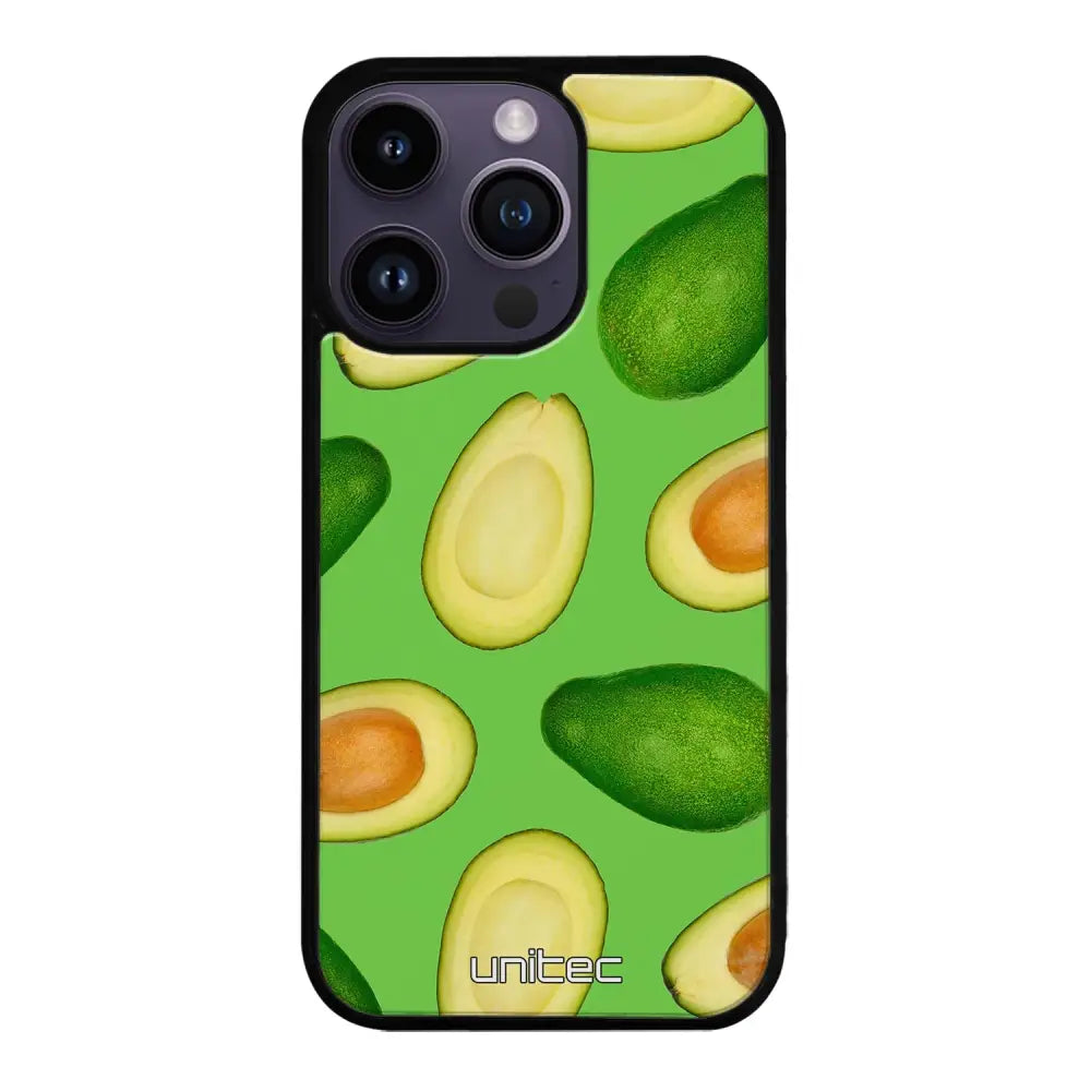 iPhone 14 Pro hedelmä suojakuoret - Avocados - Ei
