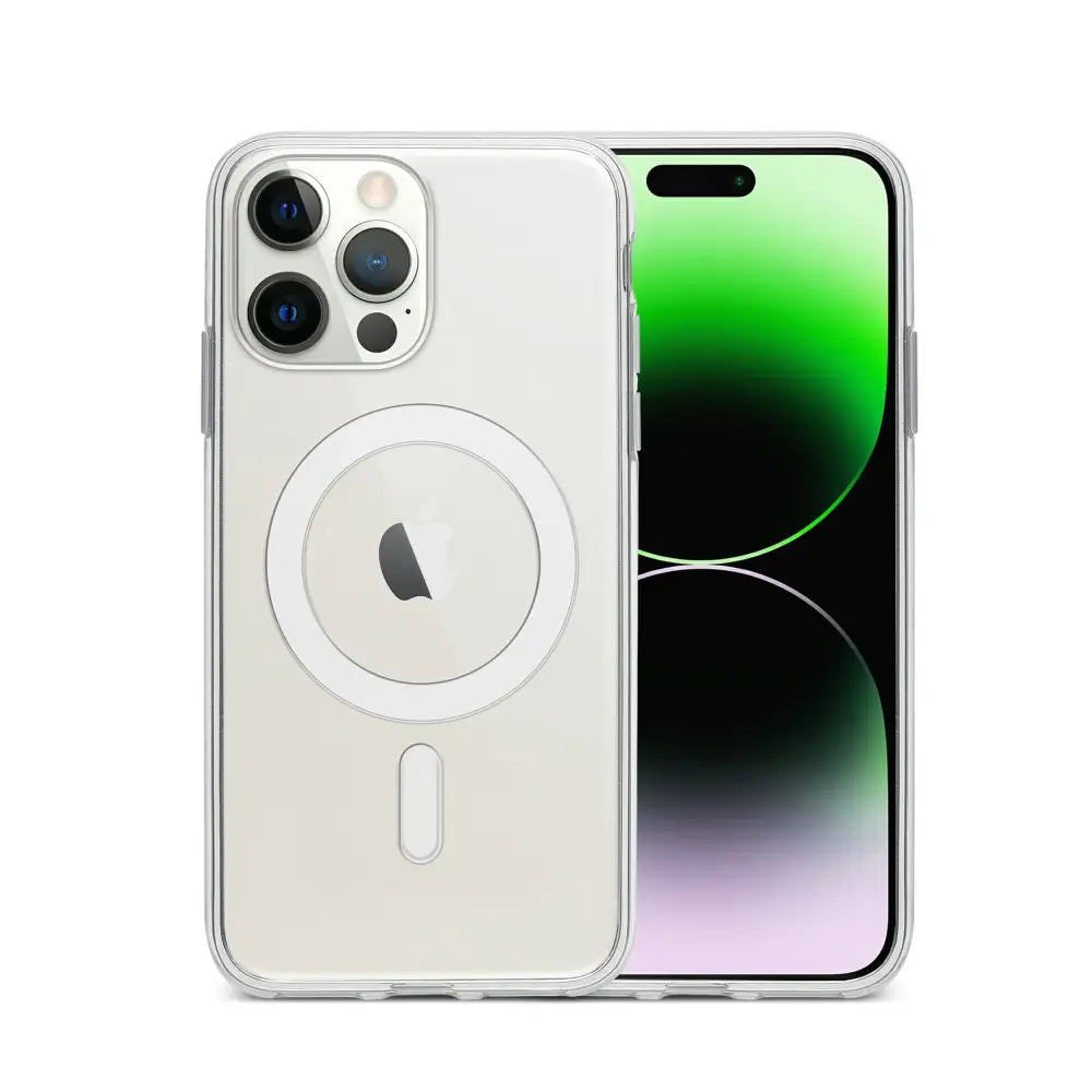 iPhone 14 Pro MagSafe suojakuori - Läpinäkyvä