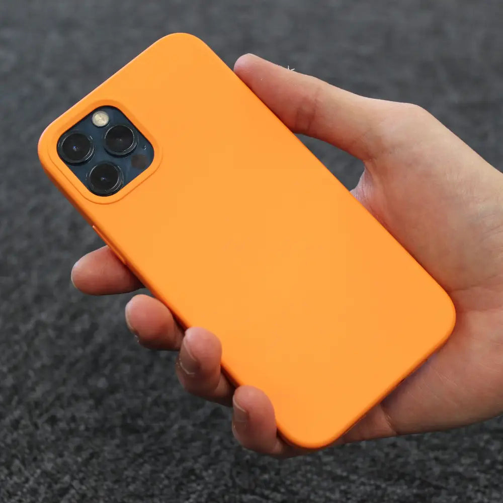 iPhone 14 Pro Max MagSafe Suojakuori – Oranssi